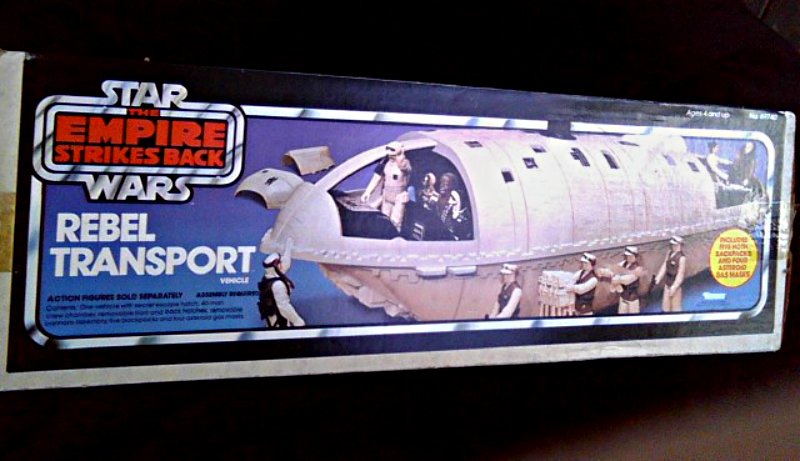 1982 Star+Wars Vtg Rebel Transport Vehicle Toy Playset 69740 Kenner Original ESB TESB