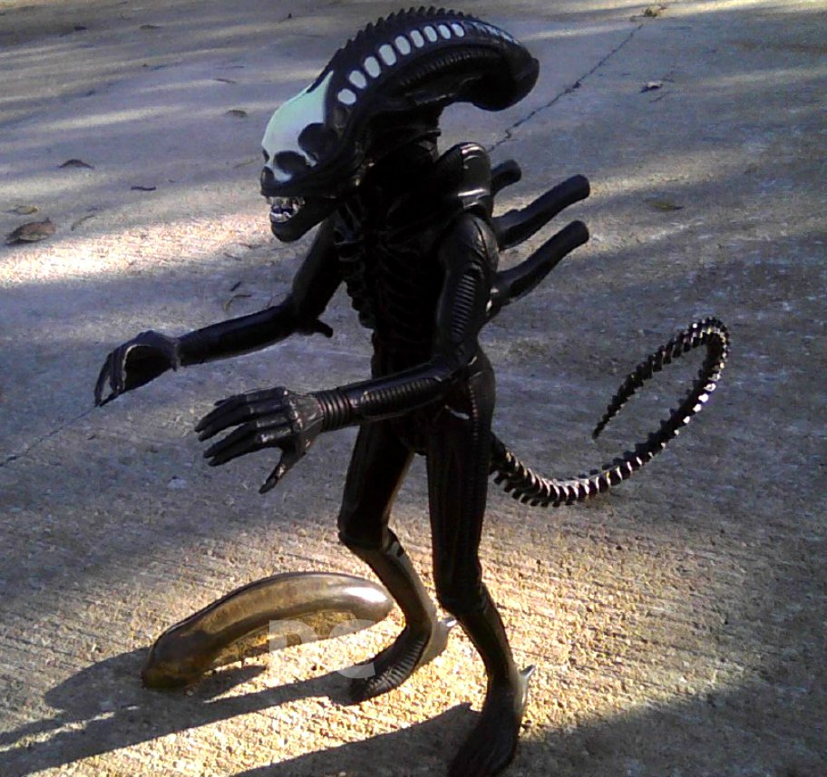 big alien doll