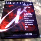 OST X-Files Poster Snow, Duchovny & Anderson 1998 Soundtrack Teaser Vintage 90s Promo Mulder Scully