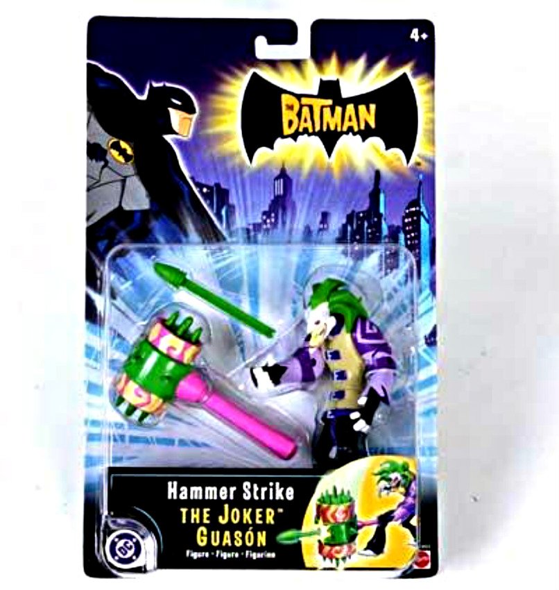 The Batman Animated Joker Figure G3433 Mattel DC 2004 WB Year 1 Gotham Arkham Villain