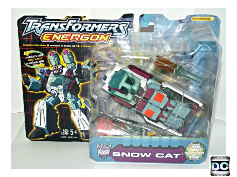 2003 Energon SnowCat Transformers Combat Class Deluxe Figure 80230 Hasbro GI Joe