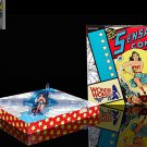 Mattel SDCC 2016 Wonder Woman 75th Invisible Jet + Figure 3.75in DC Multiverse Anniversary Set