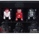 Star+Wars 6" Black Series Droid 3Pack Astromech R2-A3 R5-K6 R2-F2 Hasbro 2016 SDCC ToysRUs Exclusive