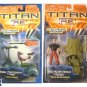 Titan AE Ship Crew EVA Preed + Assault Blaster Unreleased Hasbro Series 2 Set Bluth Disney