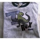 Carter's Sz-2T Boy Toddler Top T-Rex Pajama - Vintage 90s Jurassic Dinosaur