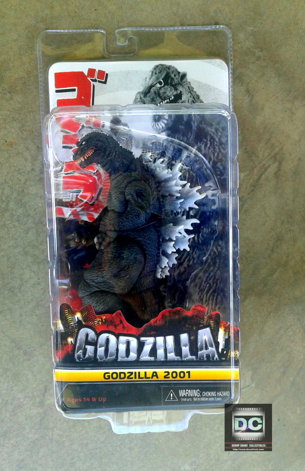 Godzilla 2001 GMK Neca 2016 Toho 12-in Kaiju Monster Deluxe 7-in Scale ...