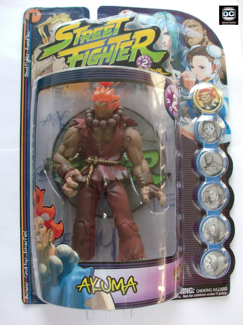 RARE! Street Fighter 2 Akuma Gouki 12 Action Figure JAPAN GAME -  Japanimedia Store