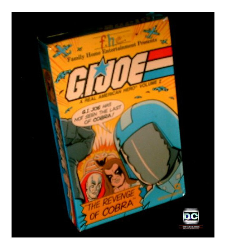 Vtg 1984 Hasbro GI Joe Marvel Sunbow VHS Cartoon Complete 80s Series Video VCR Tape OOP