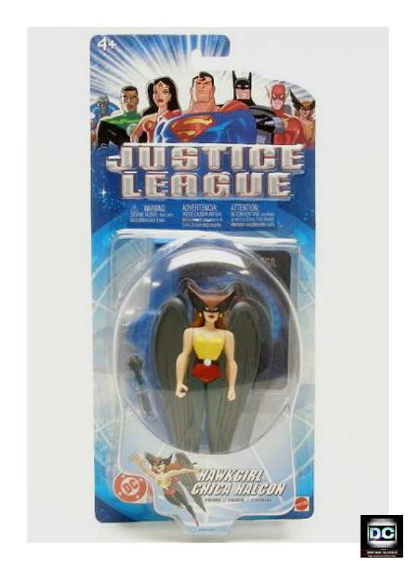 Justice+League JLU Hawkgirl (Shayera) 2003 DC Animated 4.5in Action Figure Mattel B5029 Bruce Timm