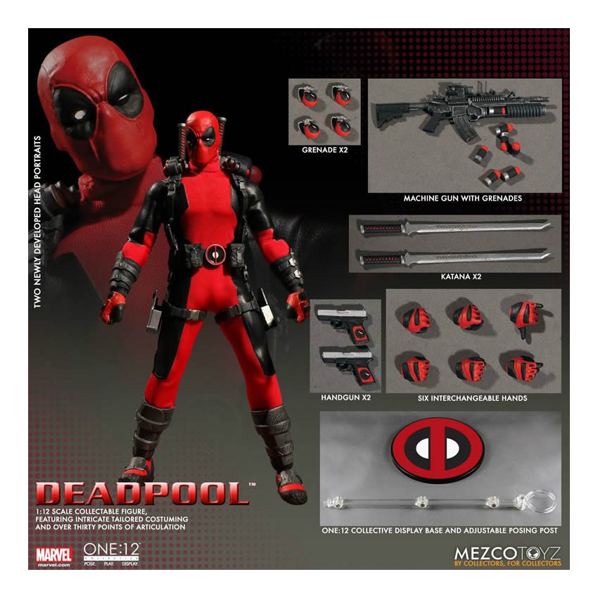 mezco deadpool px