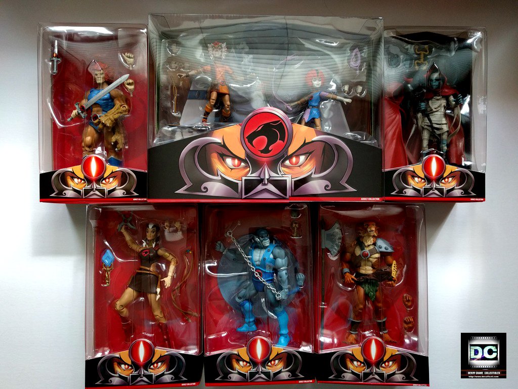 Thundercats Classic Complete Set 7 Mattel Third Earth Lion-O Mumm