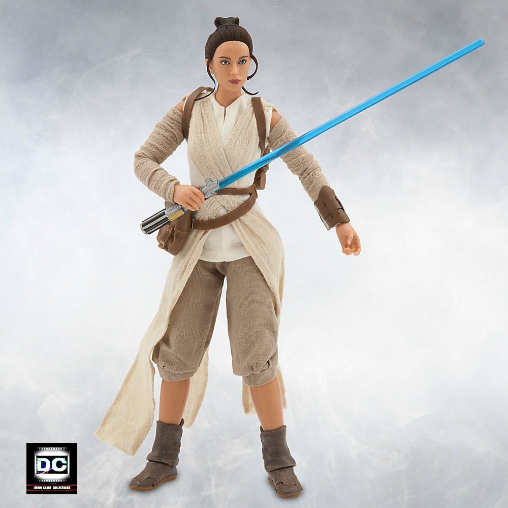 Rey Jedi 1:6 Star Wars Disney Elite Series Premium 10 - 12