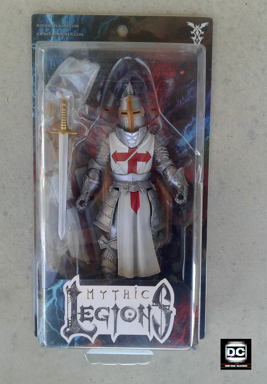 Templar Knight Builder Mythic Legions 2016 4 Horsemen 6" 1:12 Figure (motu lotr d&d)