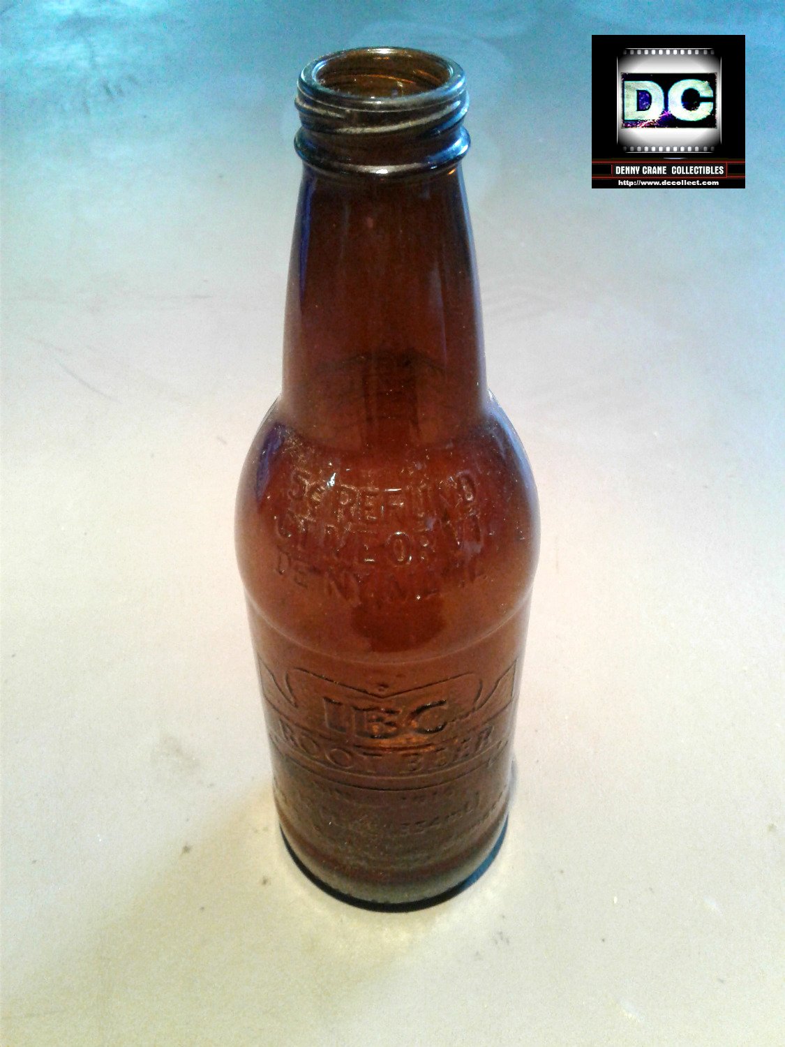 Vtg IBC Root Beer Bottles Glass 6Pack 12 oz Set in Cardboard