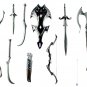 Vampire Weapons Pack Mythic Legions: Advent Decay Horsemen 1/12 Fantasy Kickstarter (motu d&d lotr)