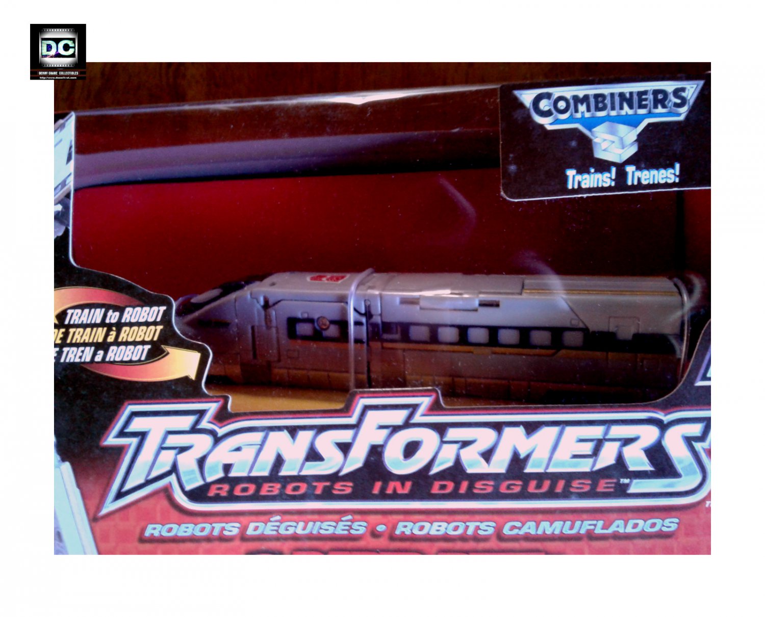 Transformers Unreleased Prototype 2001 RID Train Combiner RapidRun J7