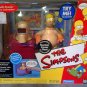 Simpsons Nuclear Power Plant Play Set WOS Playmates Radioactive Homer Interactive Environment 99123