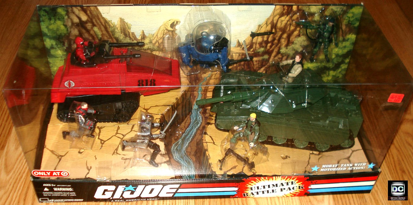 2008 GI Joe 25th Ultimate Battle Pack Target Exclusive 68573 Hasbro (1982-83) Mobat, HISS Tank