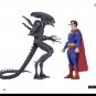 Superman Vs Aliens Neca 2019 SDCC 2=Pack 7in Scale DC Dark Horse (Batman vs Predator Bundle Set)