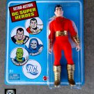 Retro Action DC Super Heroes Shazam 8" Cloth (Mego) Figure Mattel 2010 Captain Marvel Doll