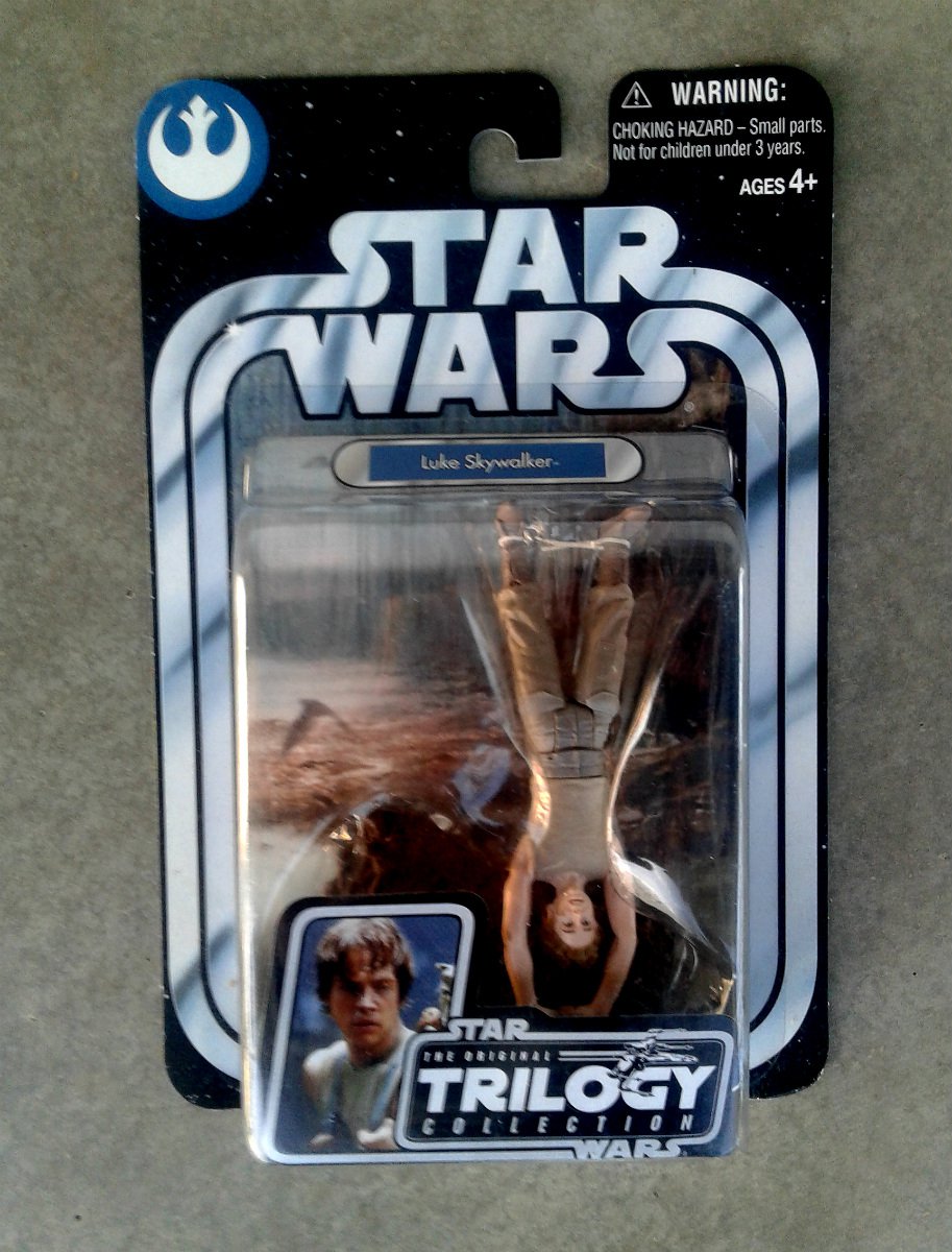 2004 Luke Skywalker (Dagobah) OTC Esb 3.75 Hasbro Star Wars Trilogy Collection 84778