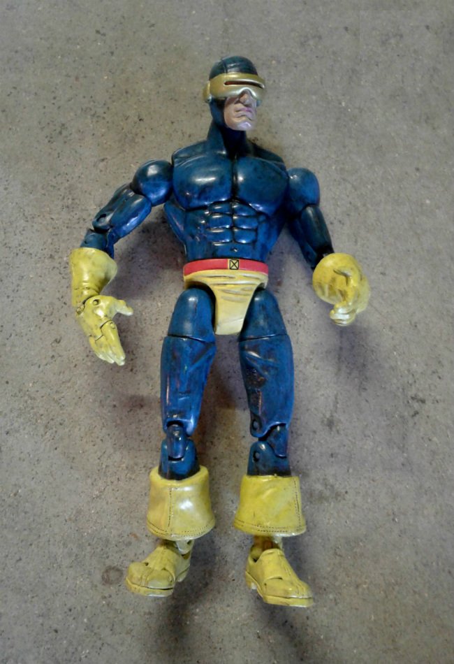 Marvel+Legends BAF Sentinel Series 2005 Toybiz Uncanny X-Men Classic Cyclops 6" Figure