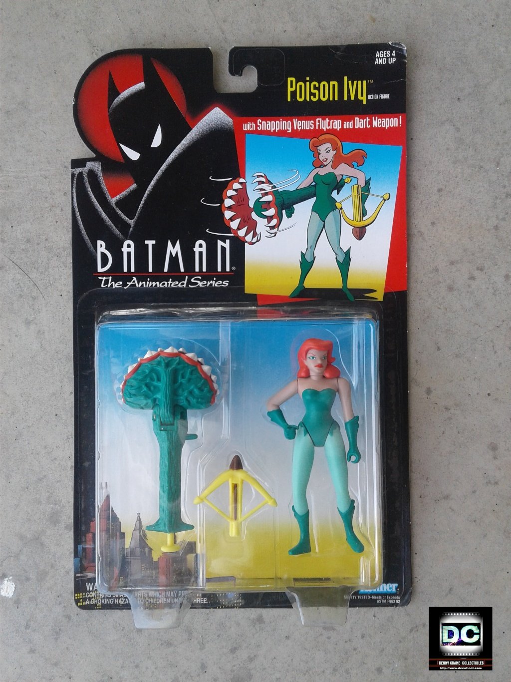 B:TAS Poison Ivy Batman Animated Series 1993 Kenner Vintage DC Comics ...