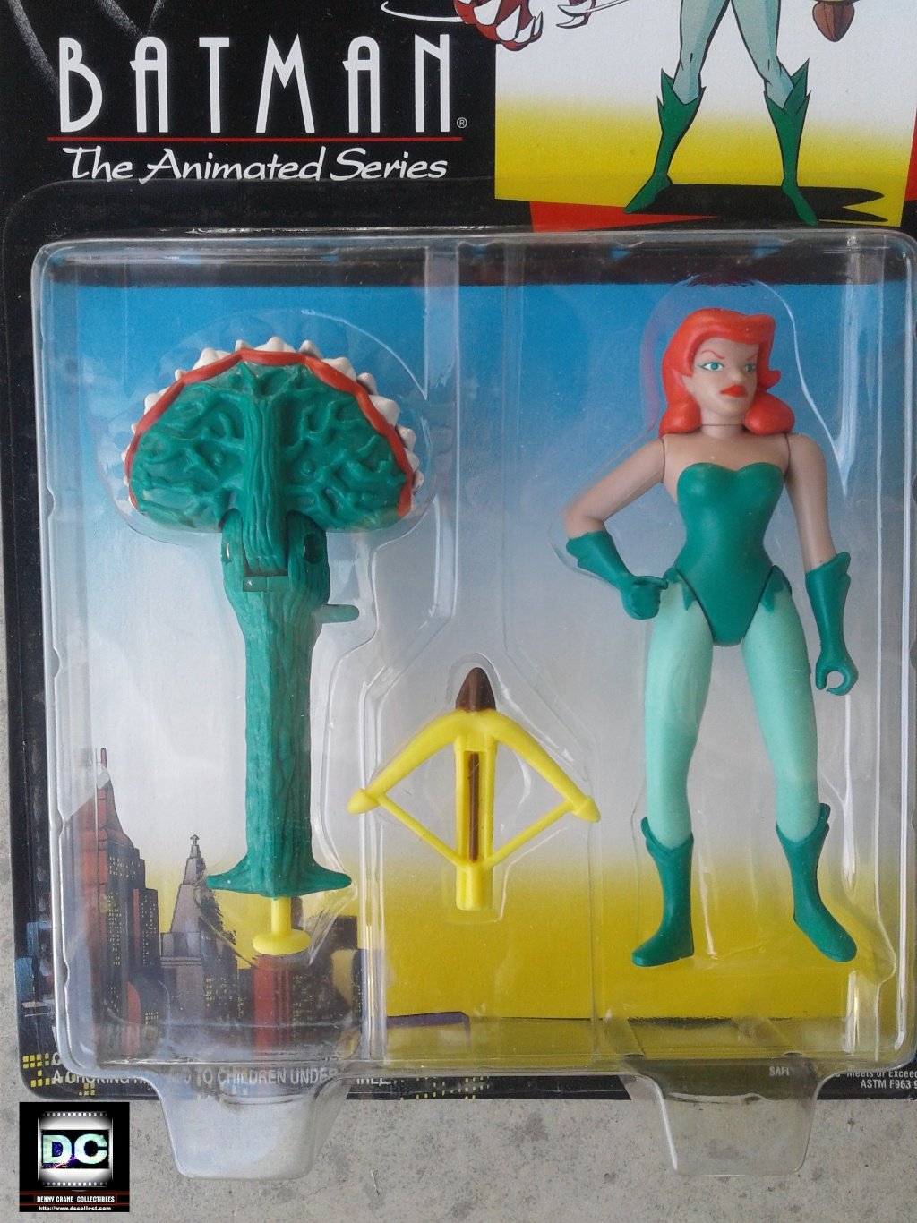 B:TAS Poison Ivy Batman Animated Series 1993 Kenner Vintage DC Comics ...