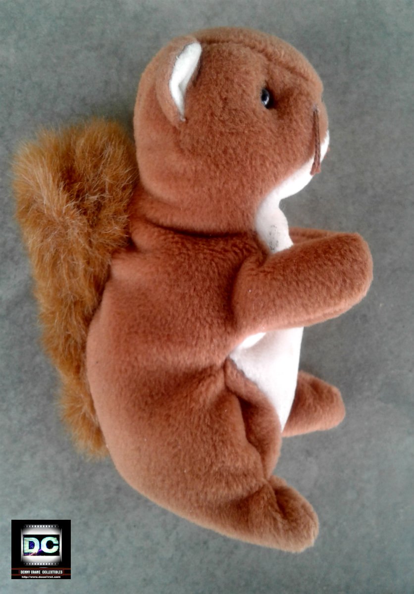 Beanie Baby 1996 Ty Nuts Errors Retired 1st Ed plush stuffed toy animal
