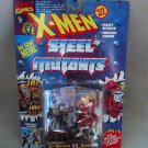 1994 X-Men Toybiz Steel Mutants Marvel Comic Die Cast Metal Heroes 49208 - Wolverine Vs Omega Red