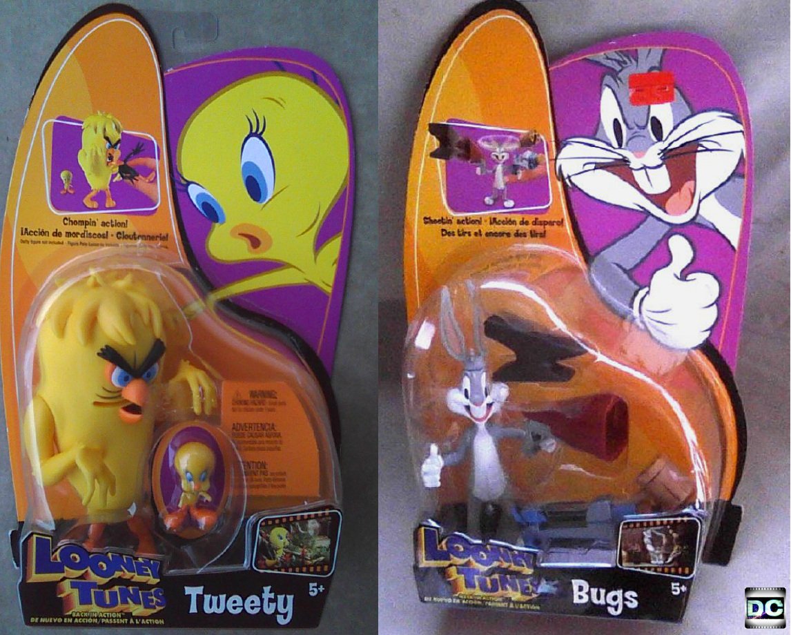 Bugs Bunny/Tweety Bird & Monster Looney Tunes 2003 Movie Mattel WB 