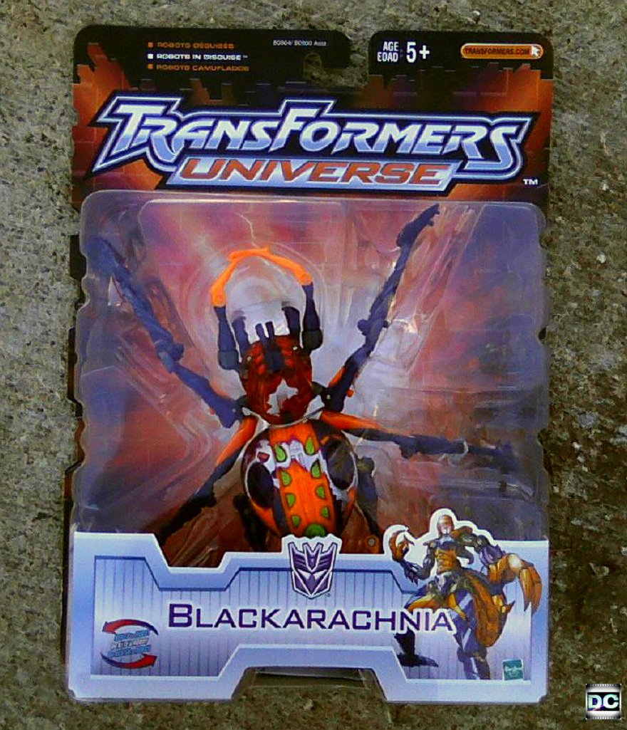 2003 TF Universe Blackarachnia DX Transformers Beast Wars Returns Hasbro 80904