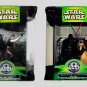 Star Wars 2001 Obi-Wan/Vader, Han & Chewie 3.75 Set ANH 25th Silver Death Star Escape & Final Duel