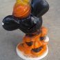 Disney Minnie+Mouse Chalkware Figurine Coin Bank Vtg 50s Mexico Carnival Prize Ceramic 12" Statue