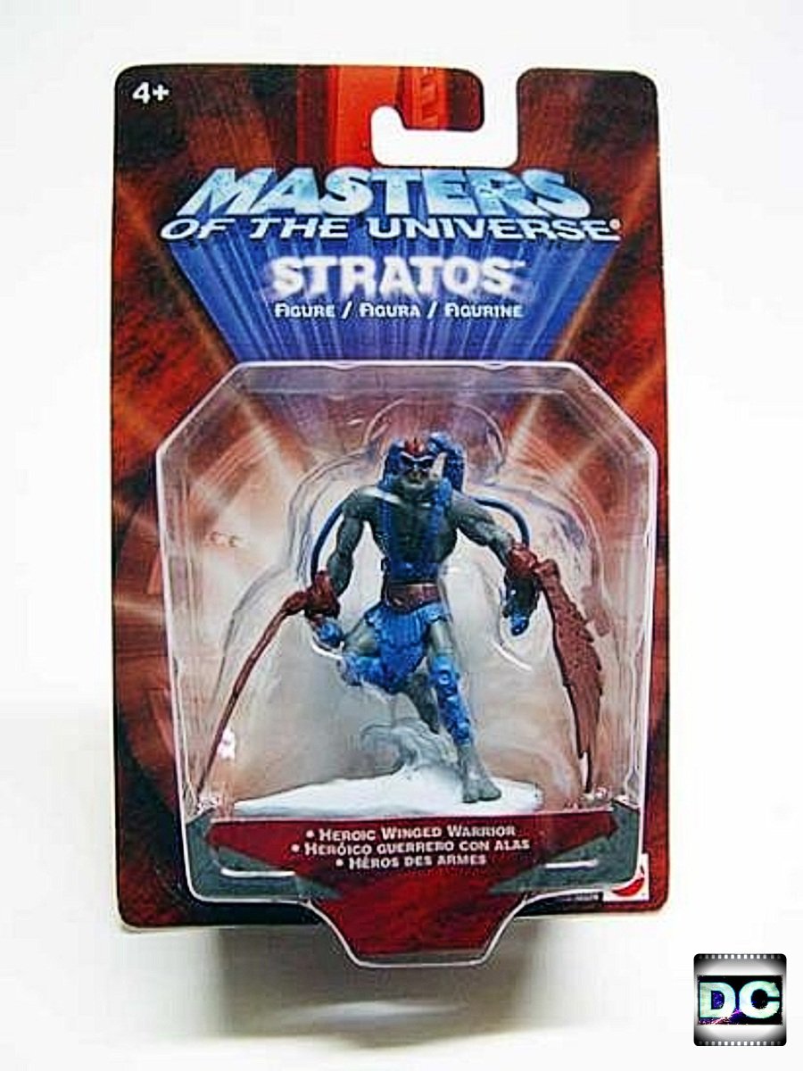 MOTU 200x Mattel Stratos Figure Mini 2.75 HeMan 2002 Masters of the Universe
