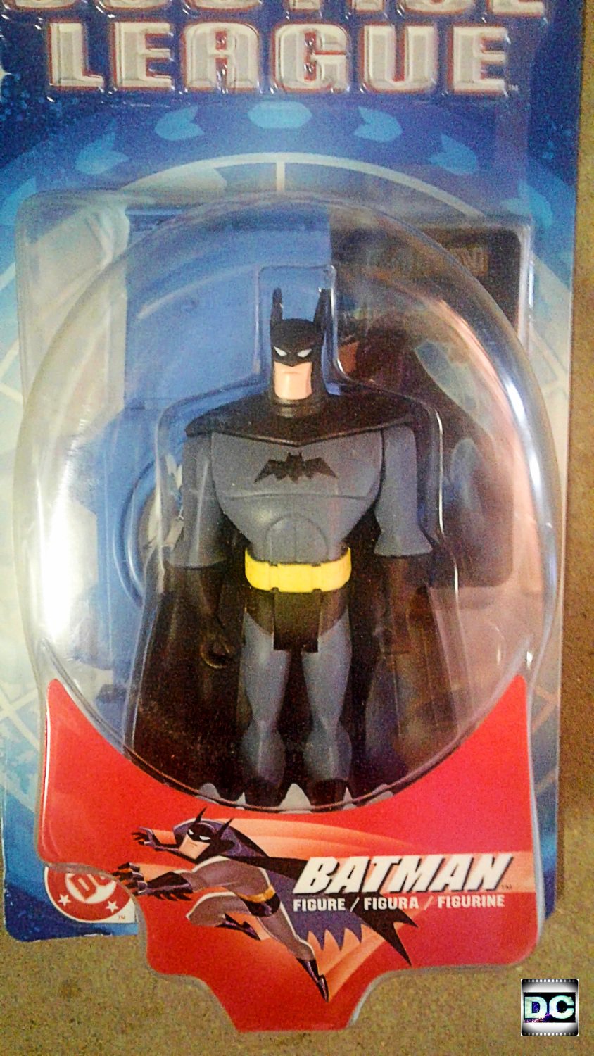 2003 Justice League Batman Series 1 Action Figure 4.75 Mattel B4423