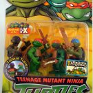2004 TMNT Toddler Turtles Action Figure Set 53011 Playmates 2003 Series 4 Pre Teenage Mutant Ninja