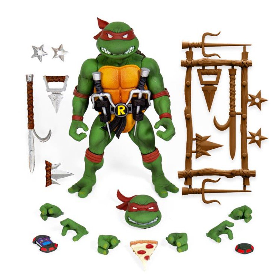 Super7 Ultimates TMNT Raphael Deluxe Figure Wave 1 Teenage Mutant Ninja Turtle Classics