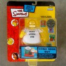 Simpsons CBG 2003 Playmates Series 15 Comic Book Guy 99473 (Stonecutter Lenny Wave)