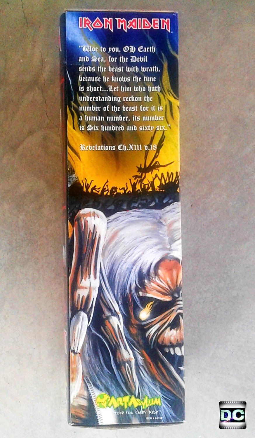 18" Iron+Maiden Eddie Art+Asylum 2002 Premium Format 1/4 Scale Ultimate