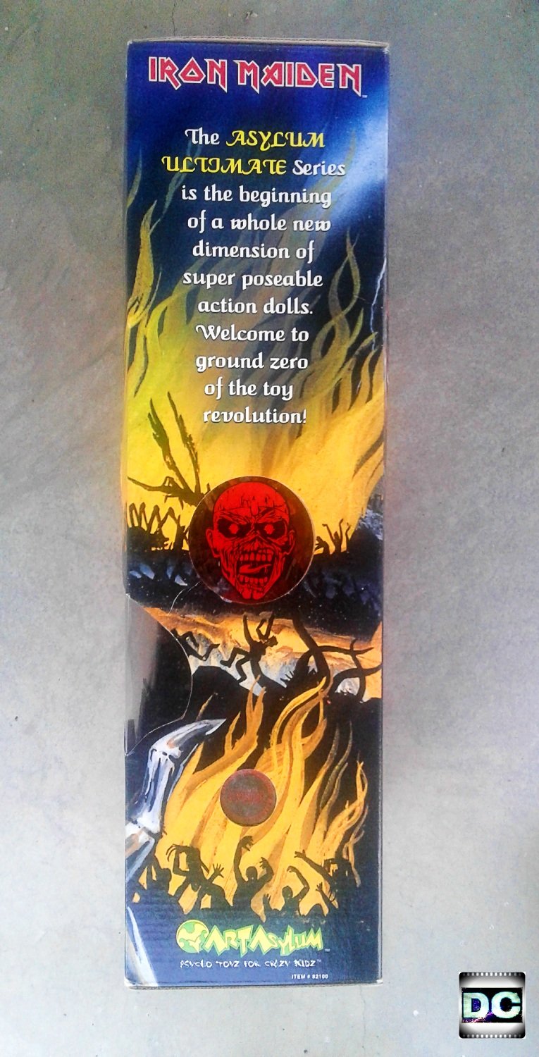 18" Iron+Maiden Eddie Art+Asylum 2002 Premium Format 1/4 Scale Ultimate