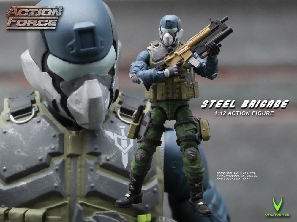 AFSteel Brigade Valaverse Action Force Military 112 Scale G.I.Joe