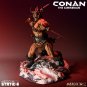14010 Mezco Statue 1:6 Scale Conan The Barbarian Frazetta Marvel Conan Cimmerian 12" Figure Diorama