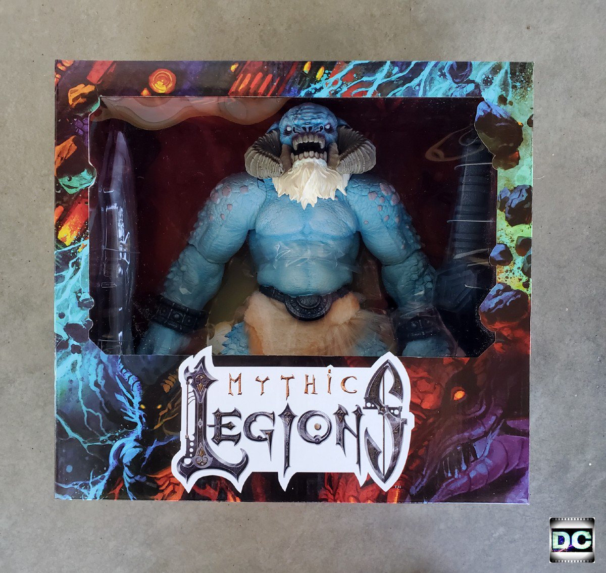 Mythic Legions Ice Troll 2018 Soul Spiller Horsemen 12-In (Frost Giant) 1/12 figure [motuc lotr dnd]