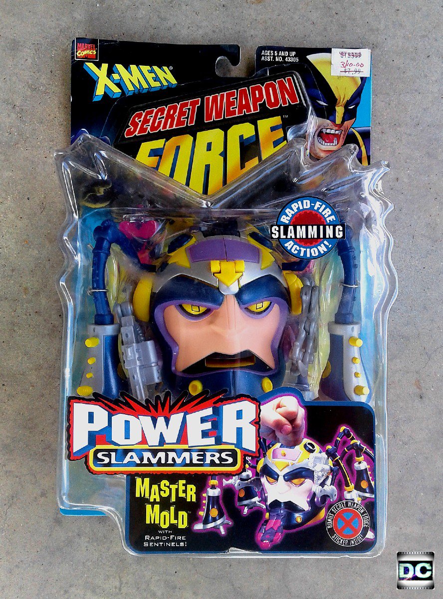 1998 Toybiz Master Mold Sentinel Xmen Secret Weapon Force Marvel Legends X-Men Power Slammer Series