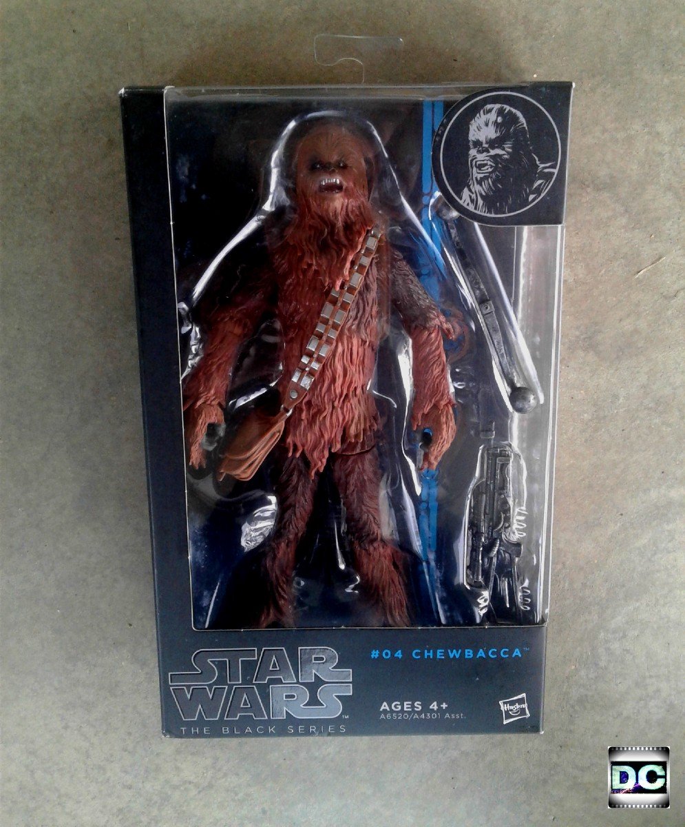 Hasbro TBS 6" #04 Chewbacca 2014 Star Wars Black Series Blue Line A6520