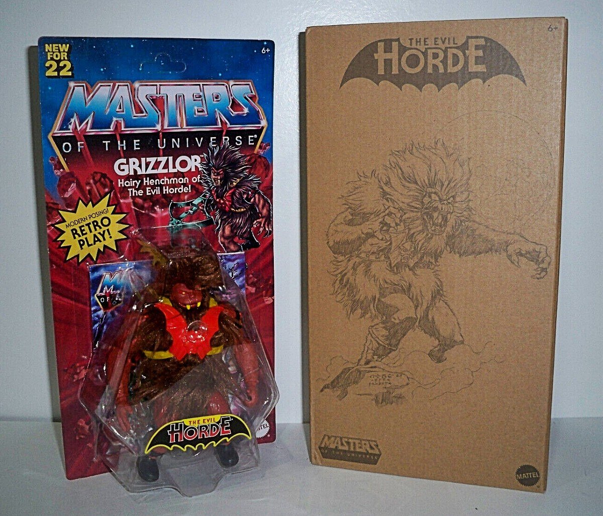 MOTU Origins Grizzlor Mattel Creations Exclusive Figure Masters of the Universe