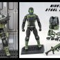 Valaverse Action Force Night Ops Steel Brigade 6in 1:12 Military GI Joe Classified Scale BBTS 02-08