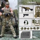 Trigger Valaverse 6" Action Force S2 1:12 Military GI Joe Classified