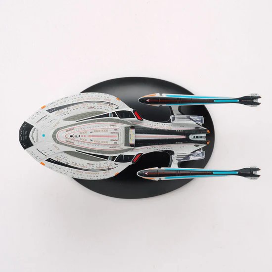 USS Enterprise NCC1701F Refit Star Trek Online Yorktown Diecast Model